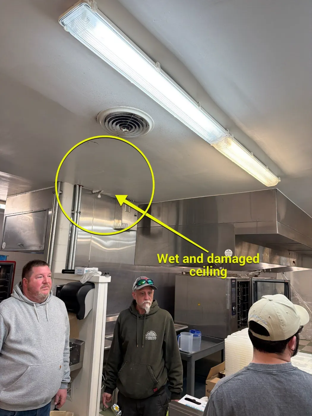 Large-scale water extraction in Trader's Point business space